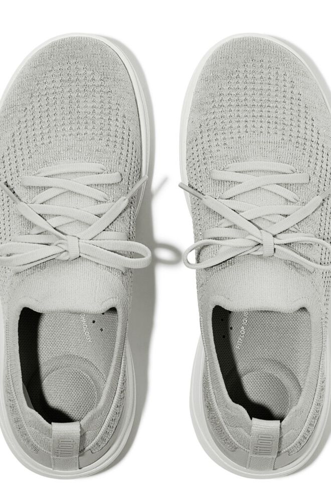 copy of super-q-knit-slip-on-laced-sneakers-arctic. FF SUPER Q KNIT GREY/SILVER