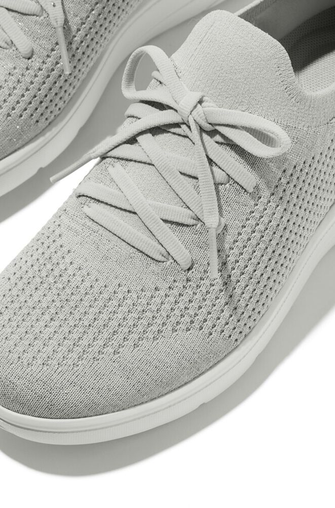 copy of super-q-knit-slip-on-laced-sneakers-arctic. FF SUPER Q KNIT GREY/SILVER