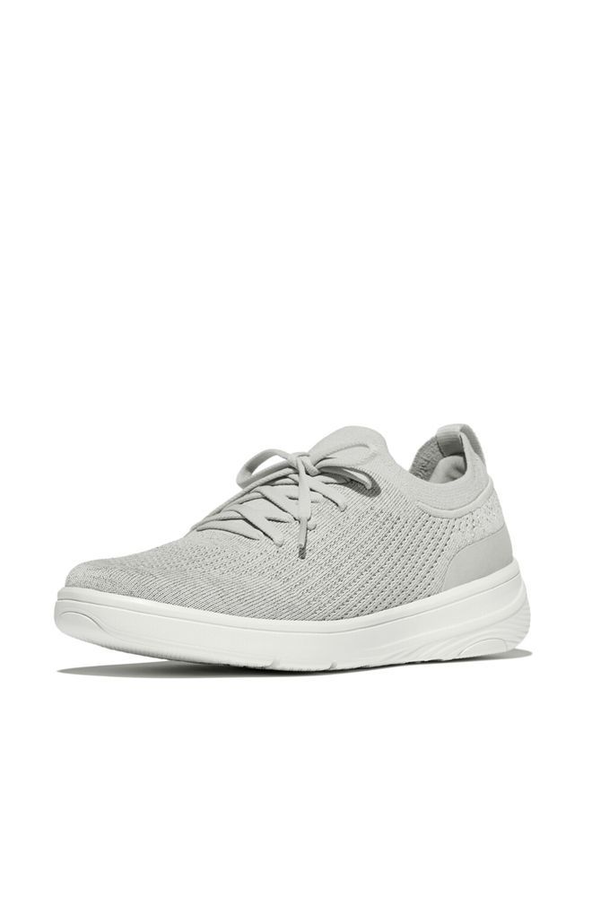 copy of super-q-knit-slip-on-laced-sneakers-arctic. FF SUPER Q KNIT GREY/SILVER