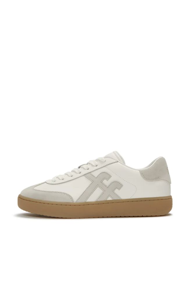 the-dash-t-toe-leather-suede-sneakers-urban-white-. FF THE DASH L/S URBAN WHITE MIX