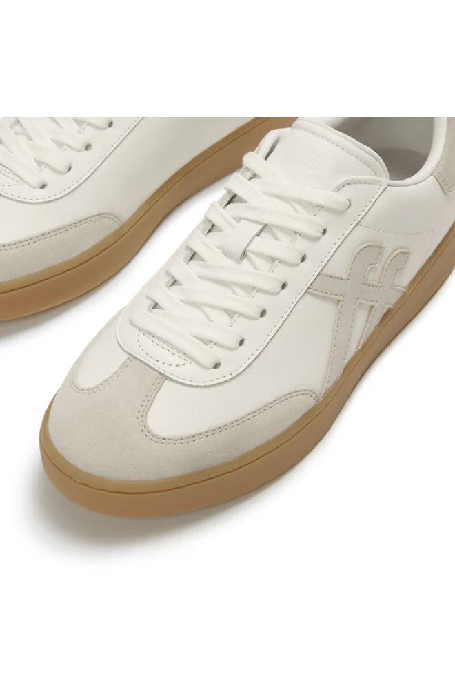 the-dash-t-toe-leather-suede-sneakers-urban-white-. FF THE DASH L/S URBAN WHITE MIX