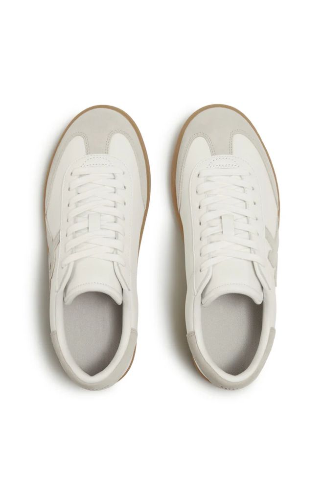 the-dash-t-toe-leather-suede-sneakers-urban-white-. FF THE DASH L/S URBAN WHITE MIX
