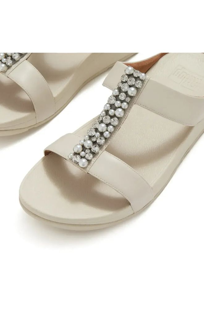 fitflop-womensfinopearlsandcrystalhbarbeige-mkp109. FF FINO PEARL & CRYSTAL H-BAR PARIS BEIGE